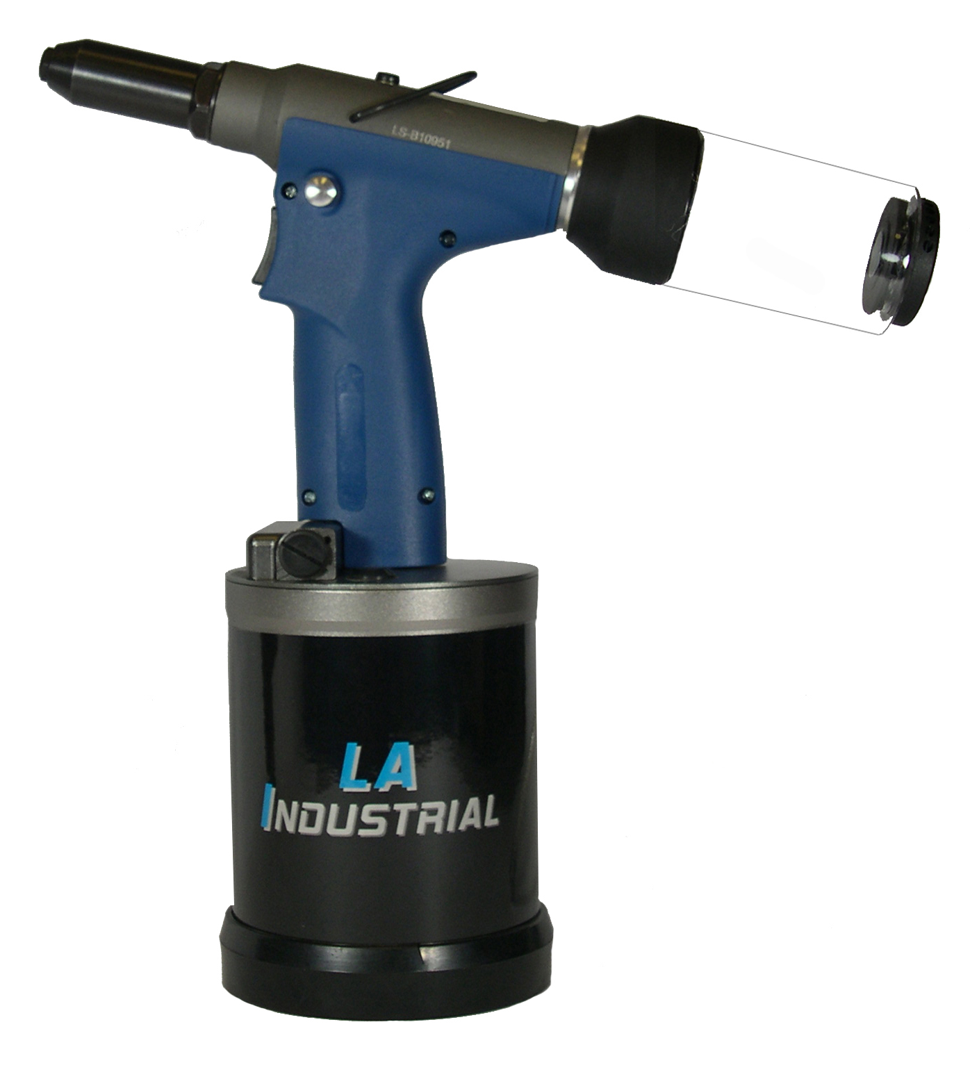 LA INDUSTRIAL PNEUMATIC RIVET TOOL 1/4 CAPACITY